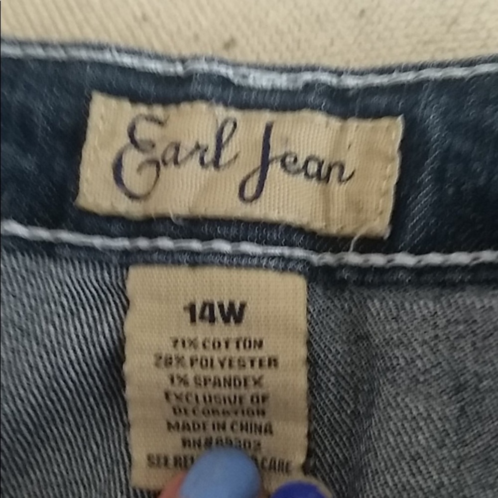 Earl Jeans bling back pockets